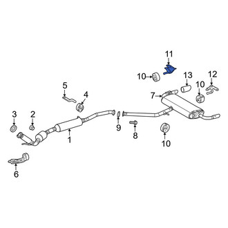 Toyota OE - Exhaust System Hanger Bracket