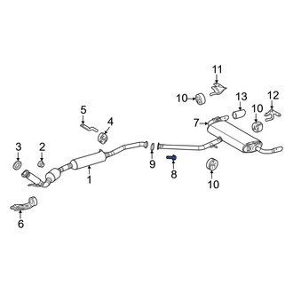 Toyota OE - Exhaust Bolt