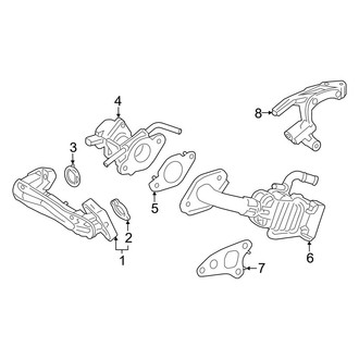 Toyota OE - Emission System - EGR System