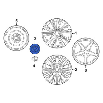 Toyota OE - Wheel Cap