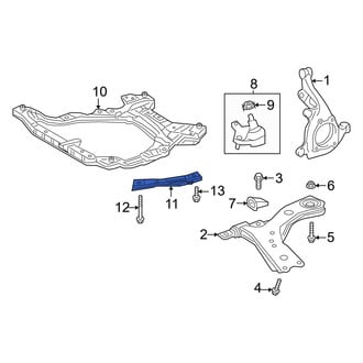 Toyota OE - Front Left Suspension Crossmember Reinforcement