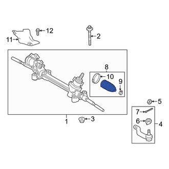Toyota OE - Rack and Pinion Bellows