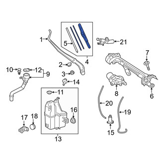 Toyota OE - Front Right Wiper Blade