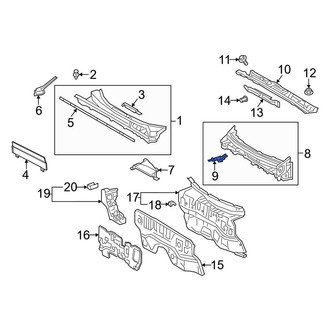 Toyota OE - Front Right Fender Apron Reinforcement