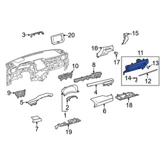 Toyota OE - Lower Instrument Panel Trim Panel