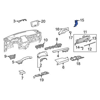 Toyota OE - Instrument Panel Trim Panel