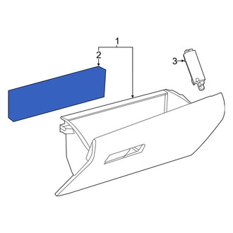 Toyota OE - Front Glove Box Insulator