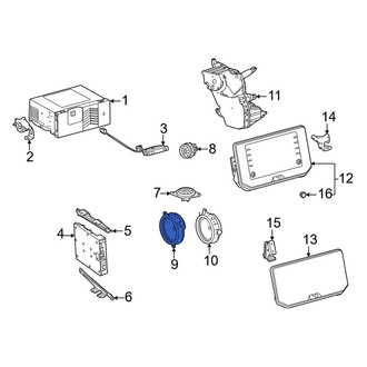 Toyota OE - Center Front Speaker