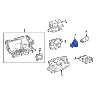 Toyota OE - 12 Volt Accessory Power Outlet Cover