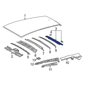 Toyota OE - Rear Headliner