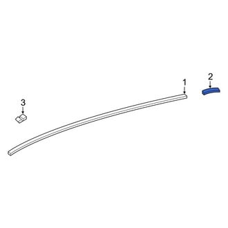 Toyota OE - Left Roof Drip Molding