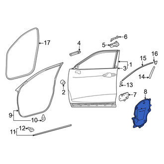 Toyota OE - Front Right Door Access Cover