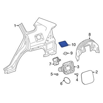 Toyota OE - Rear Left Quarter Panel Vent