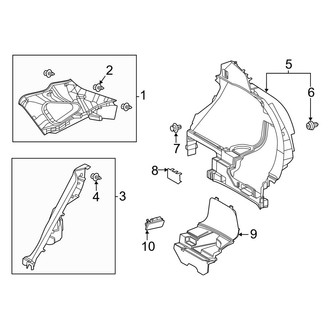 Toyota OE - Quarter Panel - Interior Trim