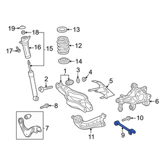 Toyota OE - Rear Lateral Arm