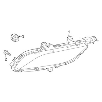 Toyota OE - Rear Lamps - Backup Lamps