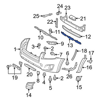 Toyota OE - Front Lower Grille