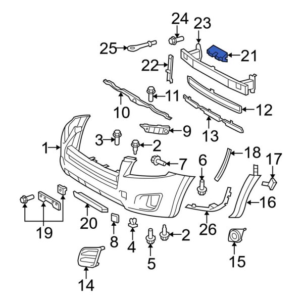 Bumper Impact Absorber