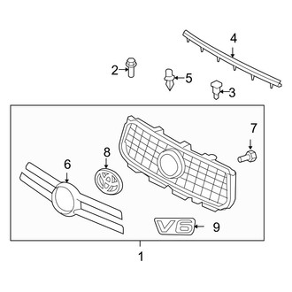 Toyota OE - Grille & Components