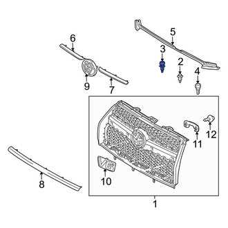 Toyota OE - Grille Insulator