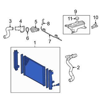 Toyota OE - Radiator