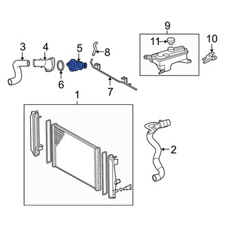 Toyota OE - Engine Coolant Thermostat