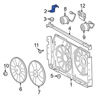 Toyota OE - Radiator Mount Bracket