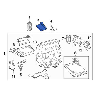 Toyota OE - HVAC Control Module