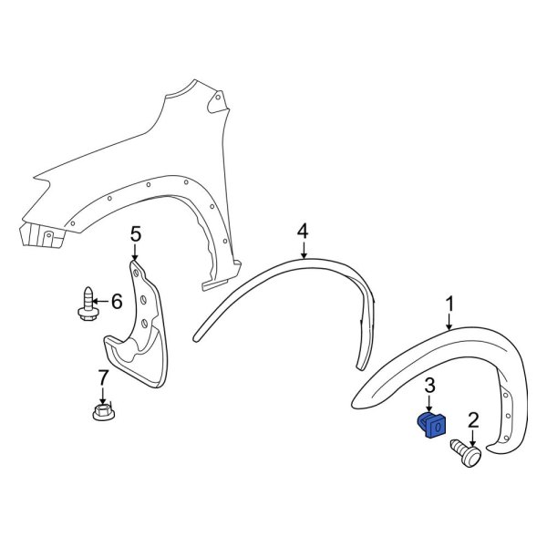 Fender Flare Grommet