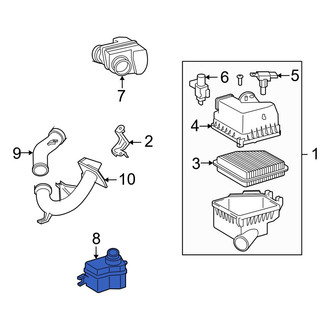 Toyota OE - Engine Air Intake Resonator