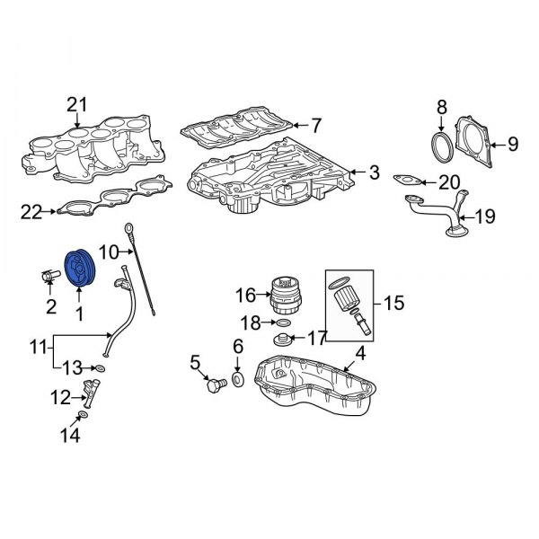 Engine Crankshaft Pulley