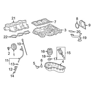 Toyota OE - Engine / Transaxle - Engine Parts (3.5L)