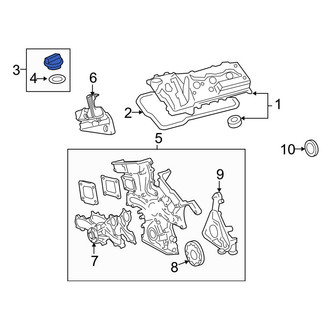 Toyota OE - Engine Oil Filler Cap