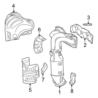 Toyota OE - Exhaust System - Manifold (2.5L)