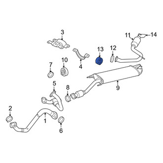 Toyota OE - Exhaust System Hanger