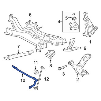 Toyota OE - Front Suspension Stabilizer Bar