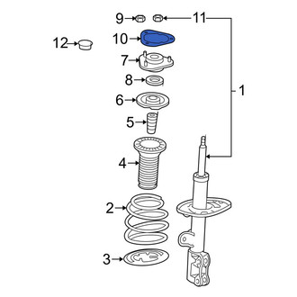 Toyota OE - Front Upper Suspension Strut Mount Reinforcement