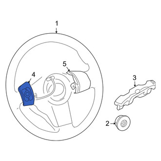 Toyota OE - Steering Wheel Radio Controls