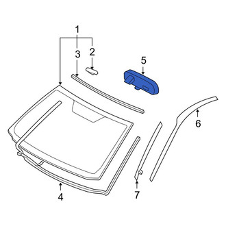 Toyota OE - Front Interior Rear View Mirror