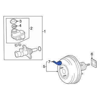 Toyota OE - Power Brake Booster Check Valve