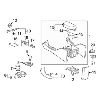 Toyota OE - Rear Quarter Panel Trim Panel Clip