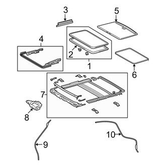 Toyota OE - Roof - Sunroof (Gas)