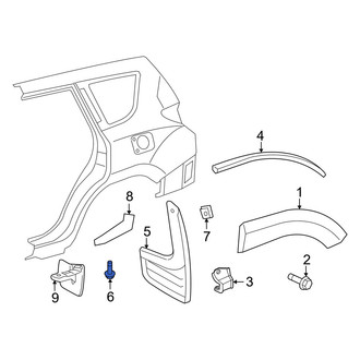 Toyota OE - Bumper Cover Screw