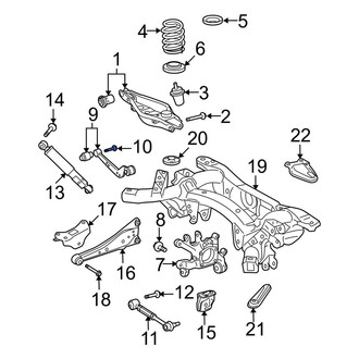 Toyota OE - Suspension Control Arm Bolt