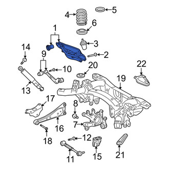 Toyota OE - Rear Left Lower Suspension Control Arm