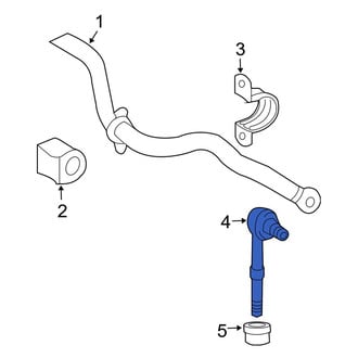 Toyota OE - Rear Suspension Stabilizer Bar Link