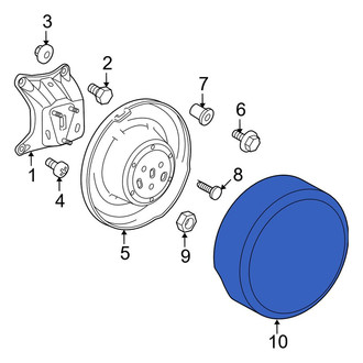 Toyota OE - Spare Tire Cover