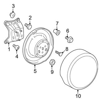 Toyota OE - Spare Tire Carrier - Carrier & Components (Gas)
