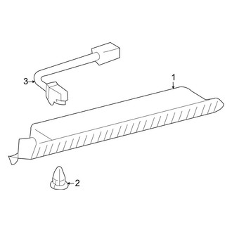 Toyota OE - Rear Lamps - High Mounted Stop Lamp
