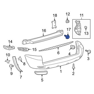 Toyota OE - Fuel Tank Strap Bolt